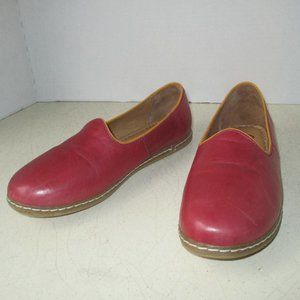 Charix Red Slip On Shoes 7.5 M